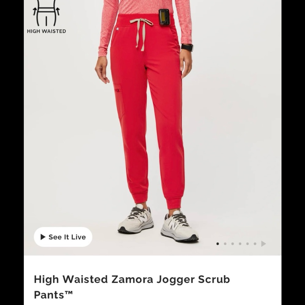 NWT FIGS high waisted Zamora joggers